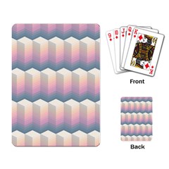 Seamless Pattern Background Block Playing Cards Single Design