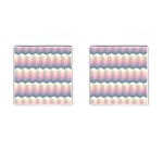 Seamless Pattern Background Block Cufflinks (Square) Front(Pair)