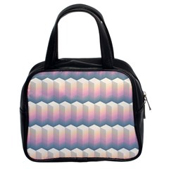 Seamless Pattern Background Block Classic Handbag (two Sides)