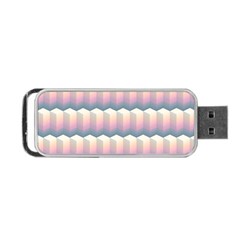 Seamless Pattern Background Block Portable Usb Flash (two Sides) by HermanTelo