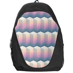 Seamless Pattern Background Block Backpack Bag