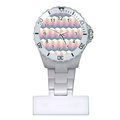 Seamless Pattern Background Block Plastic Nurses Watch