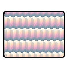 Seamless Pattern Background Block Double Sided Fleece Blanket (small) 