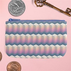 Seamless Pattern Background Block Large Coin Purse