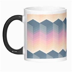 Seamless Pattern Background Block Pink Morph Mugs