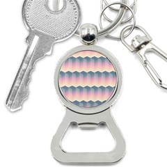 Seamless Pattern Background Block Pink Bottle Opener Key Chains by HermanTelo