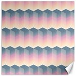 Seamless Pattern Background Block Pink Canvas 16  x 16  15.2 x15.41  Canvas - 1