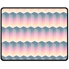 Seamless Pattern Background Block Pink Fleece Blanket (medium) 