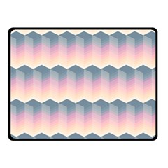 Seamless Pattern Background Block Pink Fleece Blanket (small)