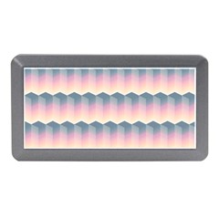 Seamless Pattern Background Block Pink Memory Card Reader (mini)