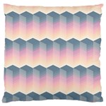 Seamless Pattern Background Block Pink Large Cushion Case (One Side) Front