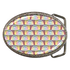 Seamless Pattern Background Abstract Belt Buckles by HermanTelo