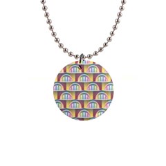 Seamless Pattern Background Abstract 1  Button Necklace