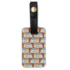 Seamless Pattern Background Abstract Luggage Tags (one Side) 