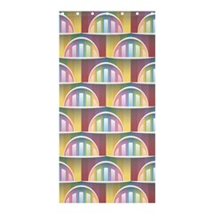 Seamless Pattern Background Abstract Shower Curtain 36  X 72  (stall) 