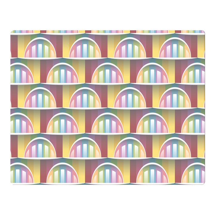 Seamless Pattern Background Abstract Double Sided Flano Blanket (Large) 