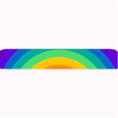 Rainbow Background Colorful Small Bar Mats