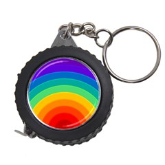 Rainbow Background Colorful Measuring Tape by HermanTelo