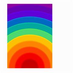 Rainbow Background Colorful Large Garden Flag (two Sides)