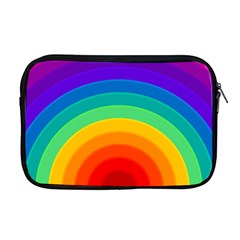 Rainbow Background Colorful Apple Macbook Pro 17  Zipper Case