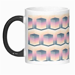 Seamless Pattern Background Cube Morph Mugs