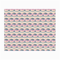 Seamless Pattern Background Cube Small Glasses Cloth by HermanTelo