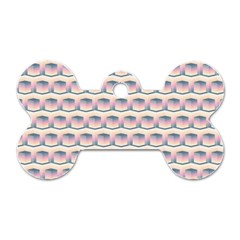 Seamless Pattern Background Cube Dog Tag Bone (two Sides)