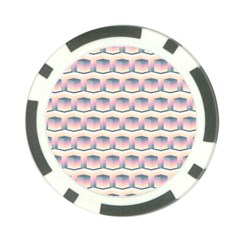 Seamless Pattern Background Cube Poker Chip Card Guard