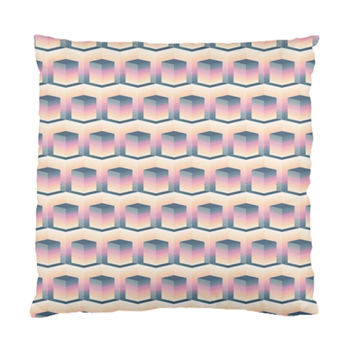 Seamless Pattern Background Cube Standard Cushion Case (One Side)