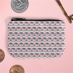 Seamless Pattern Background Cube Mini Coin Purse