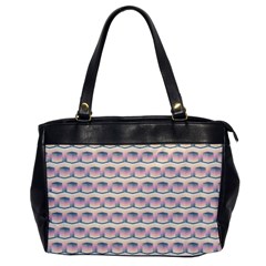 Seamless Pattern Background Cube Oversize Office Handbag