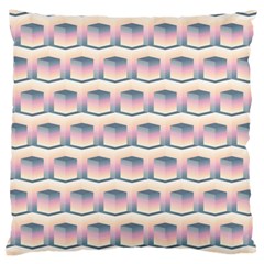 Seamless Pattern Background Cube Large Cushion Case (two Sides)