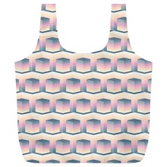 Seamless Pattern Background Cube Full Print Recycle Bag (xl)