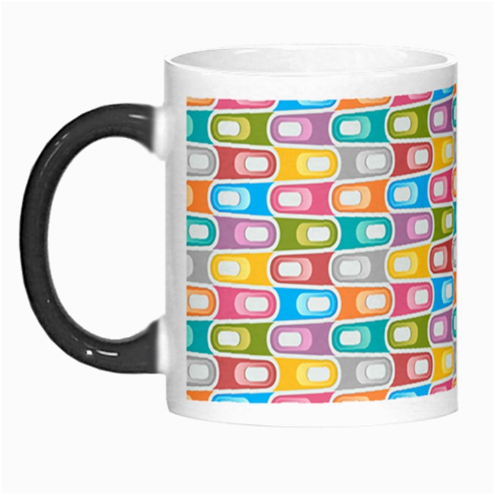 Seamless Pattern Background Abstract Rainbow Morph Mugs