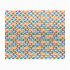 Seamless Pattern Background Abstract Rainbow Small Glasses Cloth by HermanTelo