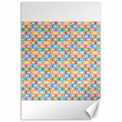 Seamless Pattern Background Abstract Rainbow Canvas 20  X 30 