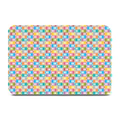 Seamless Pattern Background Abstract Rainbow Plate Mats by HermanTelo