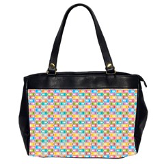 Seamless Pattern Background Abstract Rainbow Oversize Office Handbag (2 Sides)