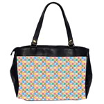 Seamless Pattern Background Abstract Rainbow Oversize Office Handbag (2 Sides) Back