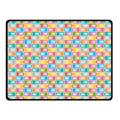 Seamless Pattern Background Abstract Rainbow Fleece Blanket (small)