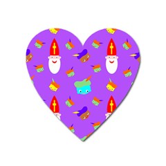 Saint Nicholas Heart Magnet by HermanTelo