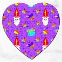 Saint Nicholas Jigsaw Puzzle (heart) by HermanTelo