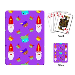 Saint Nicholas Playing Cards Single Design