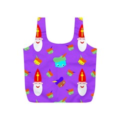 Saint Nicholas Full Print Recycle Bag (s) by HermanTelo