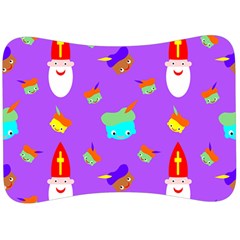 Saint Nicholas Velour Seat Head Rest Cushion