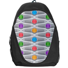 Seamless Pattern Background Abstract Circle Backpack Bag