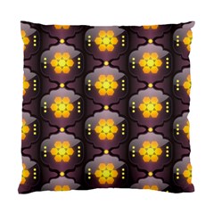 Pattern Background Yellow Bright Standard Cushion Case (two Sides)