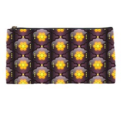 Pattern Background Yellow Bright Pencil Cases by HermanTelo