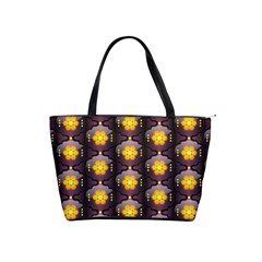 Pattern Background Yellow Bright Classic Shoulder Handbag