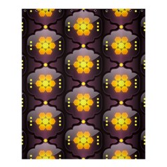 Pattern Background Yellow Bright Shower Curtain 60  X 72  (medium)  by HermanTelo